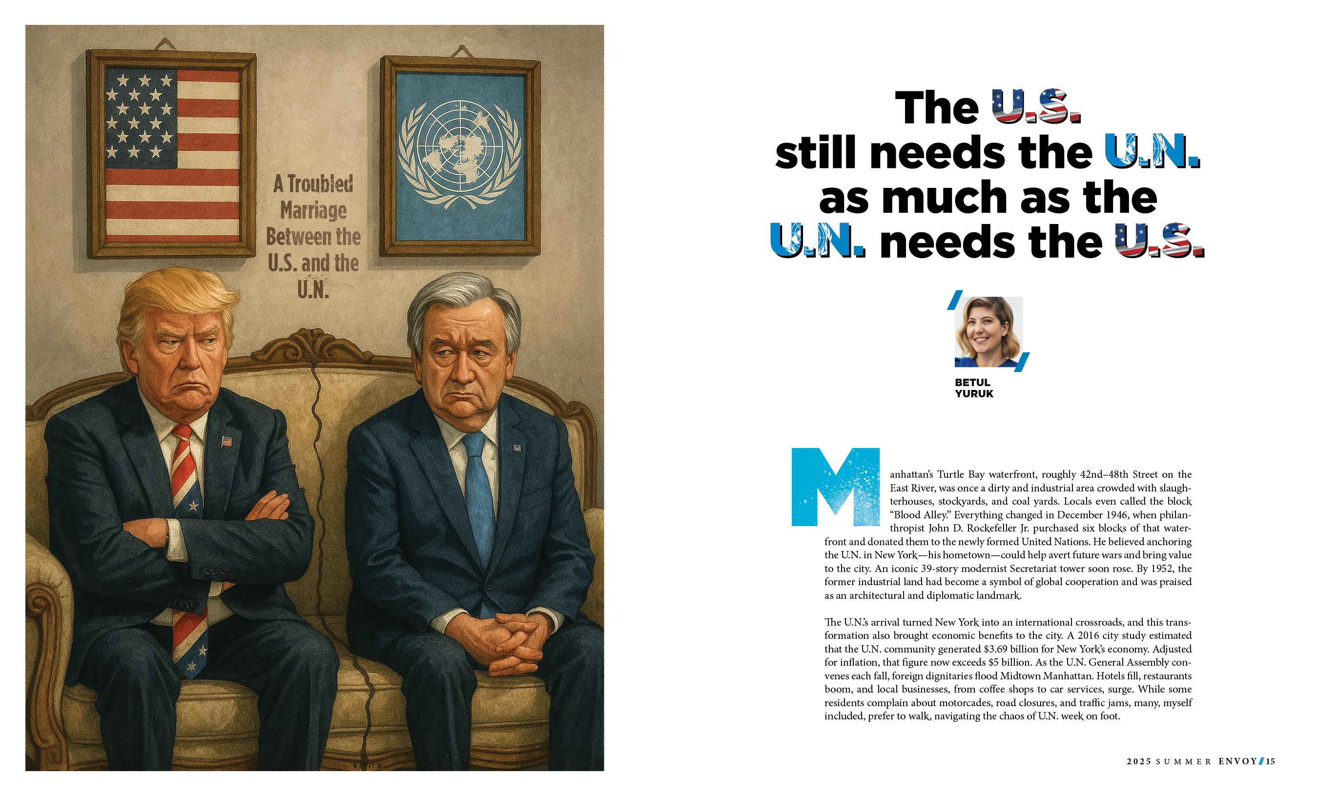 Envoy Magazine Interior Page